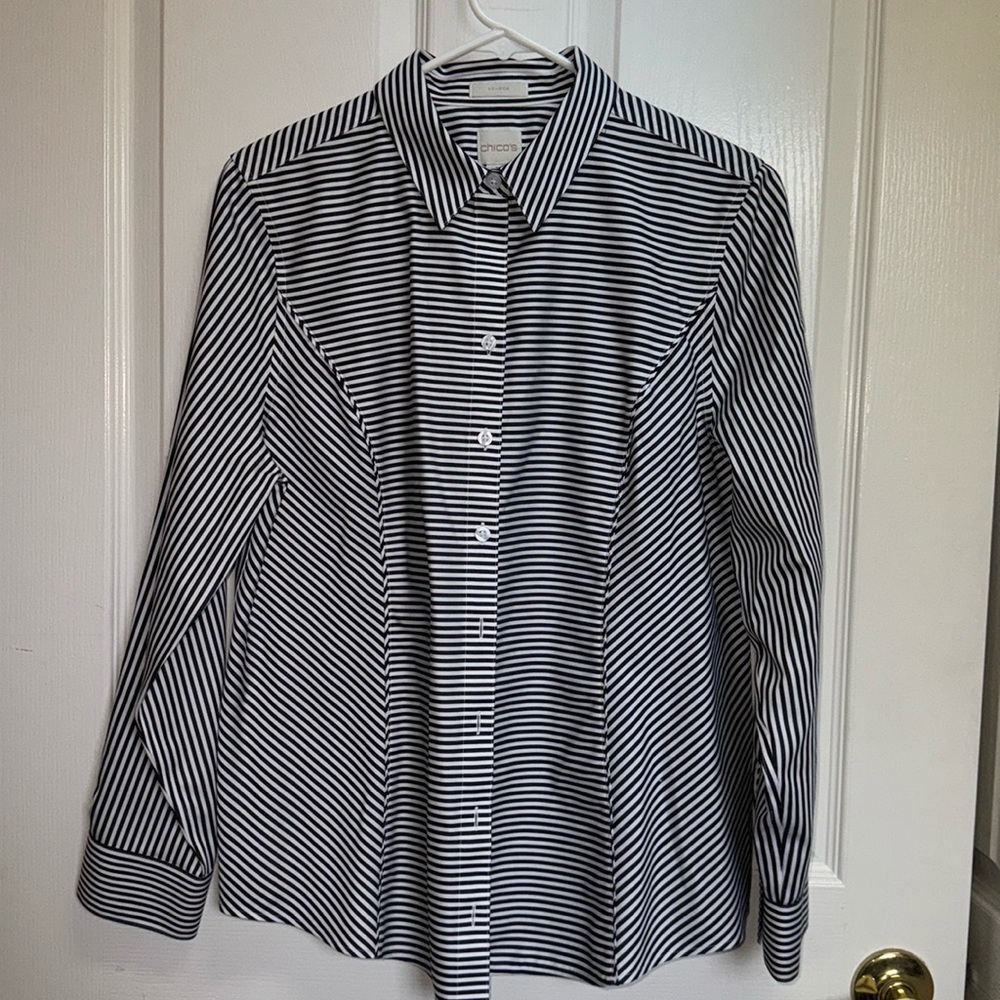 Chicos Striped Top